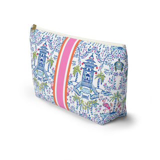 Mahjong Tile Pouch: Aria Blue