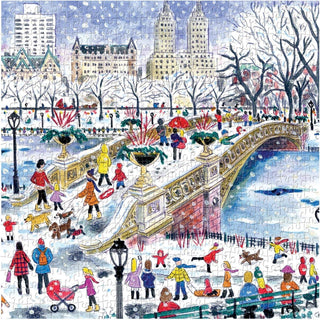 Michael Storrings Bow Bridge In Central Park 500pc