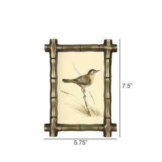 Bamboo Frame, Brass - 4x6