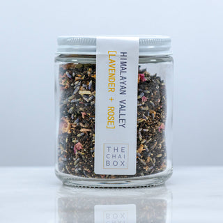 Himalayan Valley - Lavender, Cardamom and Rose Black Tea: 2.5 OZ