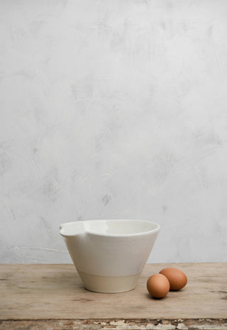 White Mixing Bowl