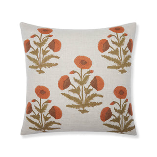 Mogul Buta All-Over Pillow Olive 22"x22"
