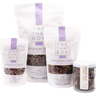 Himalayan Valley - Lavender, Cardamom and Rose Black Tea: 2.5 OZ