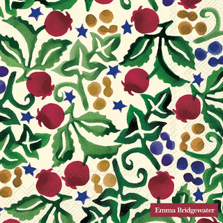 Cocktail Napkin : IHR - ROSEHIP AND IVY cream