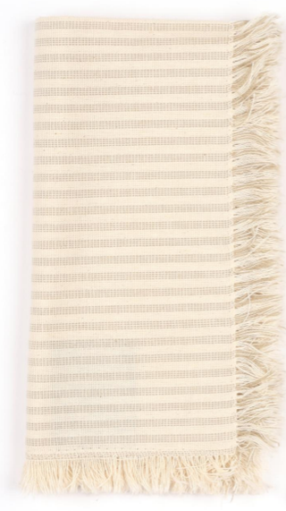 Napkins Set/4 - Manor Stripe - Taupe