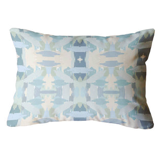 Mila Indoor/Outdoor | Lumbar Pillow | Decor Pillow: Blue
