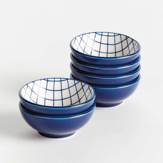 Stria Grid Dip Bowls