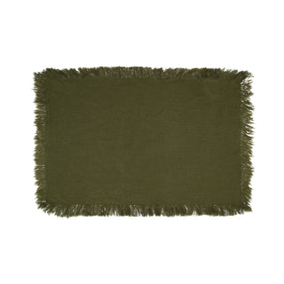 Placemats - Muse - Olive Green - Set/4
