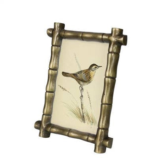Decorative bamboo frame