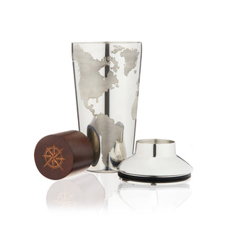 Set of glass tumblers with engraved designs on a white background