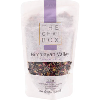 Himalayan Valley - Lavender, Cardamom and Rose Black Tea: 2.5 OZ