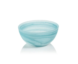 Azur Alabaster Glass Bowl - Medium