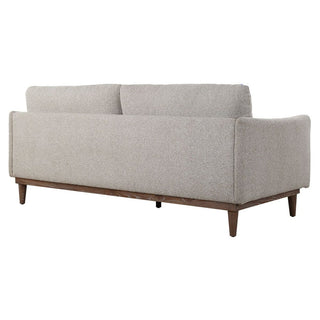 Back detail of Freefall sofa with wooden legs 