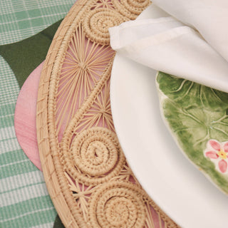 Natural Caracoli Placemat: 15 Inches (Set of 4)