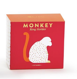 Ceramic Monkey Ring Holder