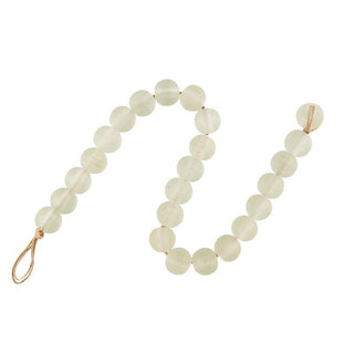 Beaded bracelet with gold clasp on a white background