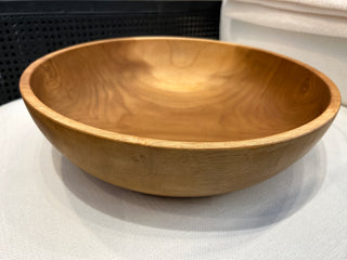 13" Solid Teak Bowl