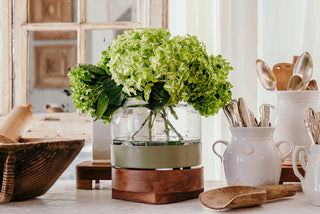 Tuscan Glass Bloom Vase, 3-in-1 ,Vineyard Color Set