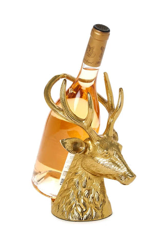 Gold Stag Bottle Holder