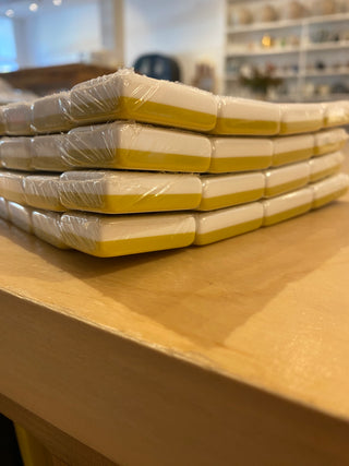 Oversized Yellow Ochre 4-Ply Luxury Mahjong Tiles