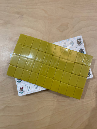 Oversized Yellow Ochre 4-Ply Luxury Mahjong Tiles