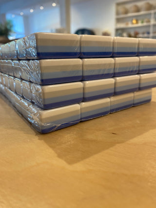Royal Blue 4-Layer Luxury Mahjong Tiles