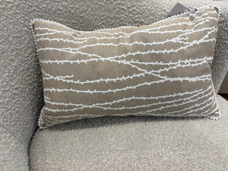 White Thornes Lumbar Pillow