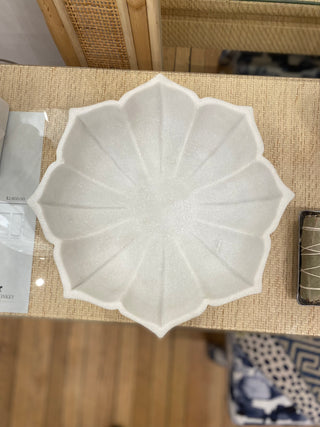 Marble Water Lilly Bowl