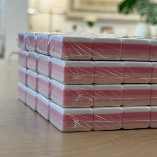 Light Pink 4-Layer Luxury Mahjong Tiles