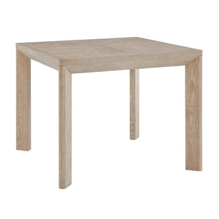 Wooden table on a white background
