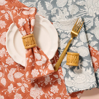 Set the table with timeless block print nakin prints