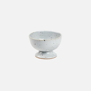 Wilson White Salt Glaze, Footed Serving Bowl, Stoneware, Small