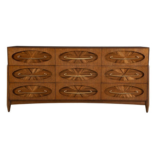 Tiger Eye 6 Drawer 1 Door Chest