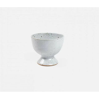 Wilson White Salt Glaze, Footed Serving Bowl, Stoneware, Medium