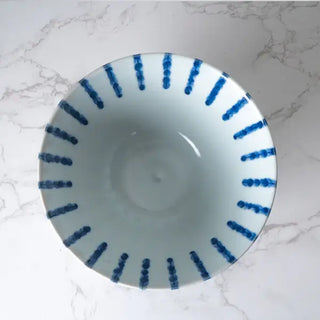 Damitokusa 38oz 7.5"Dia x 3.75"H Porcelain Ramen Bowl