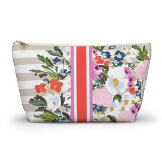 Mahjong Tile Pouch: Preppy Cheetah Blue
