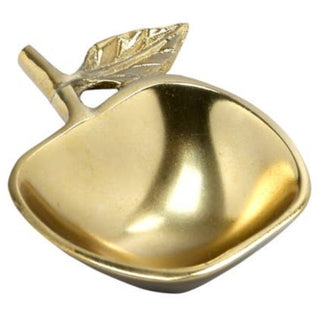 gold apple bowl