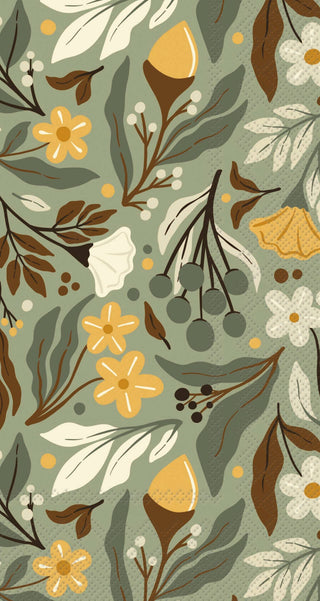 Autumn Acorn Paper Guest Towels 16 ct Fall