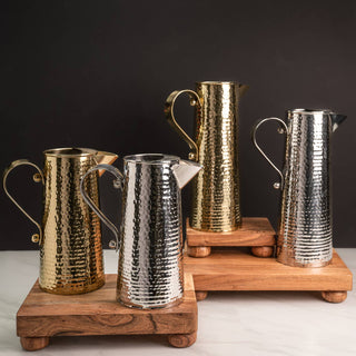 Stainless Steel Hammered Pitcher