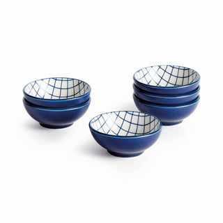Stria Grid Dip Bowls
