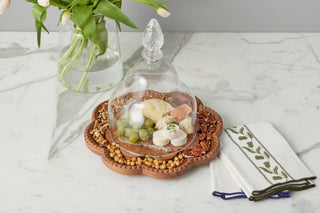 Vintage English Bread Board, Medium Scalloped