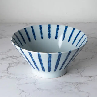 Damitokusa 38oz 7.5"Dia x 3.75"H Porcelain Ramen Bowl