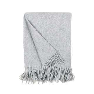 light blue throw blanket
