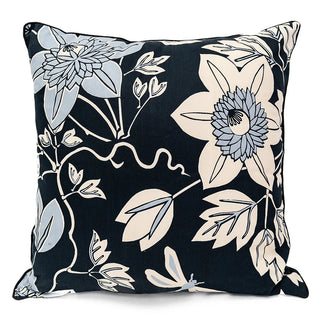 Bali handmade cushion cover with wooden buttons