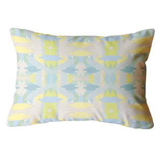 Mila Indoor/Outdoor | Lumbar Pillow, Citrus Blue