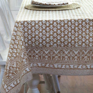 Tablecloth Charlotte Caramel: 60x90