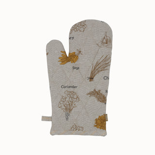 Oven Glove - Herb Mustard