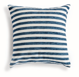 Blue Striped Pillow