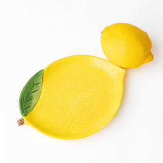 lemon dish next to lemon