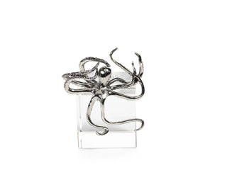 Decorative Silver Octopus